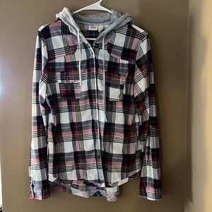 Buckle - day trip flannel with hood